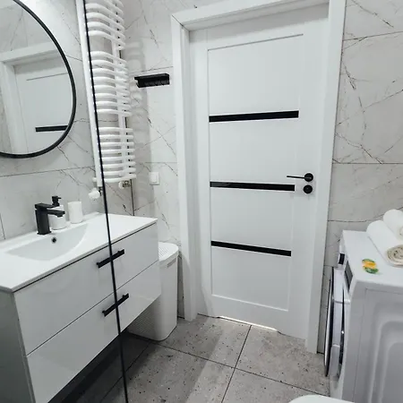 Apartament 2-237 Bliska Wola Tower, Marcina Kasprzaka 29, Warsaw, View, Petrovdom *